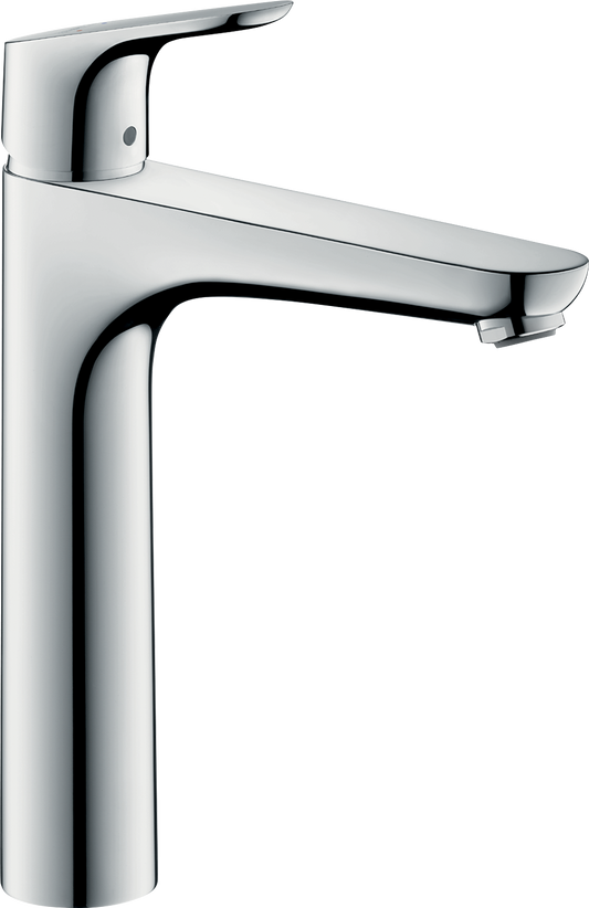 Hansgrohe Focus Waschtischmischer 190 mit Zugstangen-Ablaufgarnitur (chrom)
