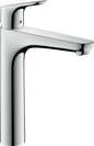 Hansgrohe Focus Waschtischmischer 190 mit Zugstangen-Ablaufgarnitur (chrom)