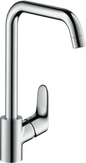 Hansgrohe Focus M41 Spültischmischer 260 1jet, Niederdruck (chrom)