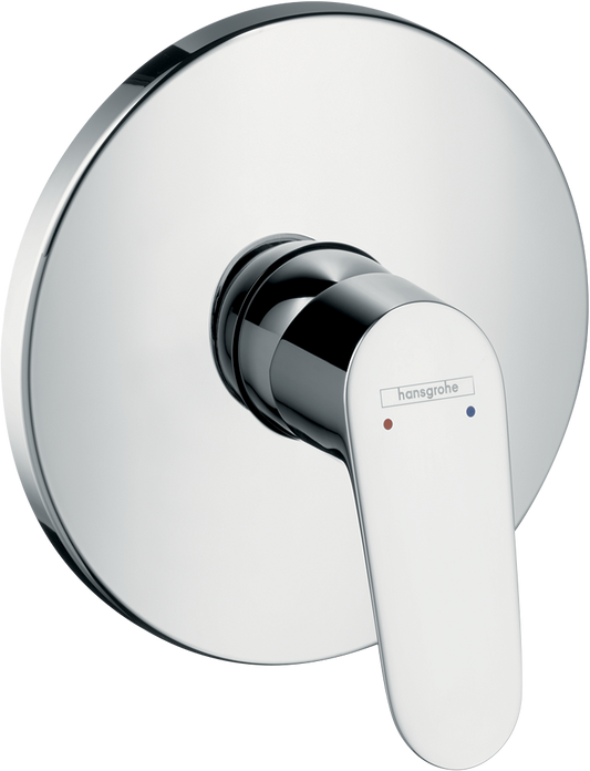 Hansgrohe Focus Brausenmischer Unterputz, Fertigset für 1 Verbraucher (chrom)