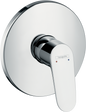 Hansgrohe Focus Brausenmischer Unterputz, Fertigset für 1 Verbraucher (chrom)