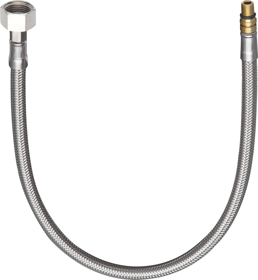 hansgrohe Anschlussschlauch 450 mm M8 x G 3/8 mit Überwurfmutter