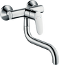 Hansgrohe Focus M41 Spültischmischer 1jet für Wandmontage (chrom)