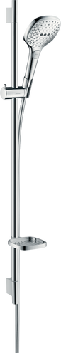 Hansgrohe Raindance Select E 120 Brauseset mit Unica S Puro Brausestange 900 mm (chrom)