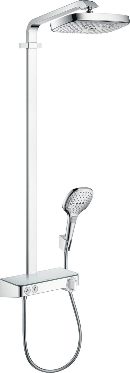 Hansgrohe Raindance Select E Showerpipe 300 2jet mit Brausethermostat ShowerTablet Select 300 (chrom)