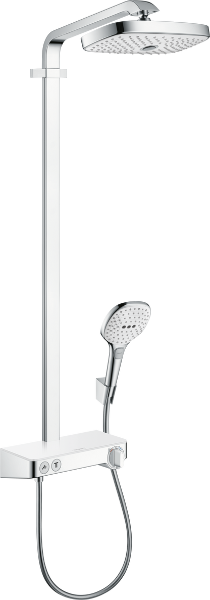 Hansgrohe Raindance Select E Showerpipe 300 2jet mit Brausethermostat ShowerTablet Select 300 (chrom)