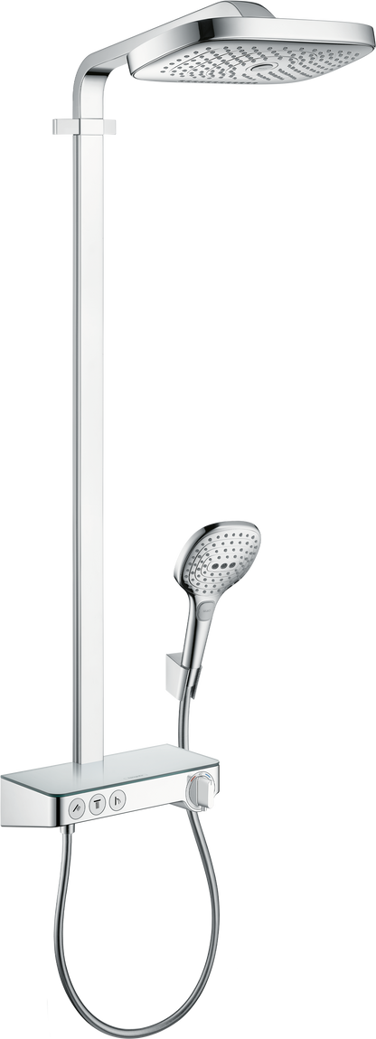 Hansgrohe Raindance Select E Showerpipe 300 3jet mit Brausethermostat ShowerTablet Select 300 (chrom)
