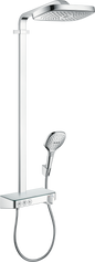 Hansgrohe Raindance Select E Showerpipe 300 3jet mit Brausethermostat ShowerTablet Select 300 (chrom)