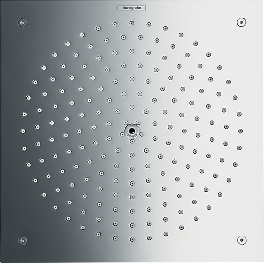 Hansgrohe Raindance Kopfbrause 260 x 260 mm Air für Deckenmontage Unterputz (chrom)