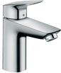 Hansgrohe Logis Waschtischmischer 100 mit Zugstangen-Ablaufgarnitur (chrom)