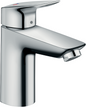 Hansgrohe Logis Waschtischmischer 100 CoolStart mit Zugstangen-Ablaufgarnitur (chrom)
