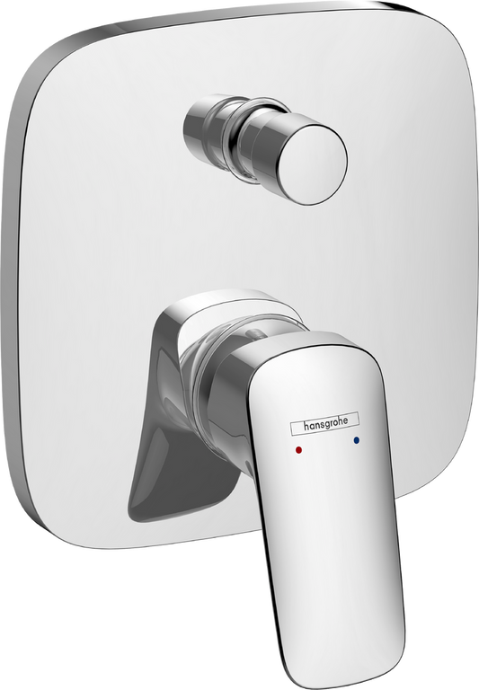 Hansgrohe Wannenmischer Unterputz Logis Fertigset (chrom)