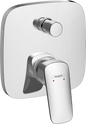 Hansgrohe Wannenmischer Unterputz Logis Fertigset (chrom)