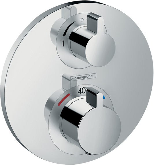 Hansgrohe Thermostat Unterputz Ecostat S Fertigset 2 Verbraucher chrom