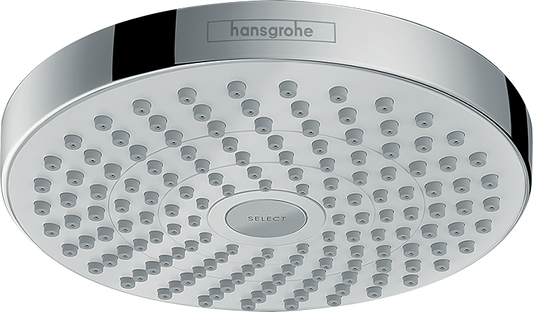 Hansgrohe Croma Select S Kopfbrause 180 2jet (weiß/chrom)