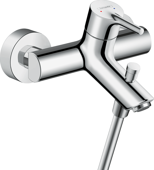 Hansgrohe Talis S Wannenmischer Aufputz für 2 Verbraucher (chrom)