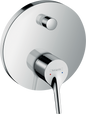 Hansgrohe Talis S Wannenmischer Unterputz, Fertigset für 2 Verbraucher (chrom)