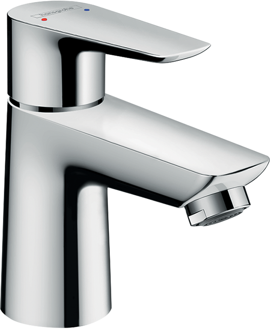 Hansgrohe Talis E Waschtischmischer 80 mit Push-Open Ablaufgarnitur (chrom)