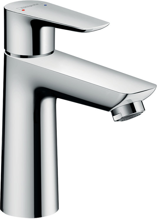 Hansgrohe Talis E Waschtischmischer 110 mit Push-Open Ablaufgarnitur (chrom)
