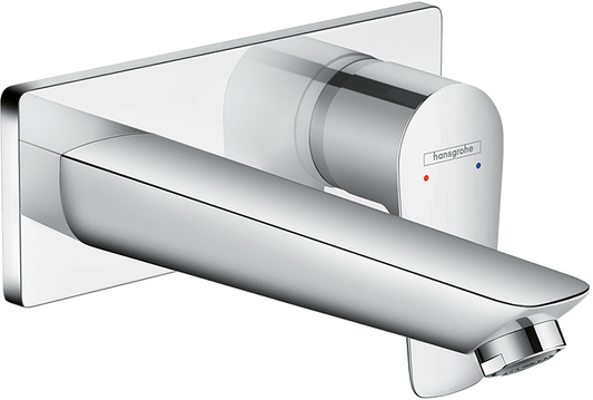 Hansgrohe Talis E 2-Loch-Waschtischmischer Unterputz, Fertigset, Auslauf 165 mm (chrom)