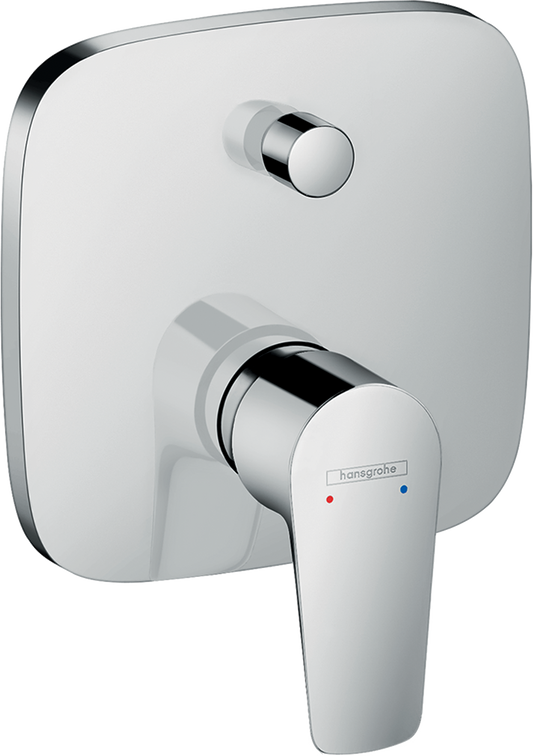 Hansgrohe Talis E Wannenmischer Unterputz, Fertigset für 2 Verbraucher (chrom)
