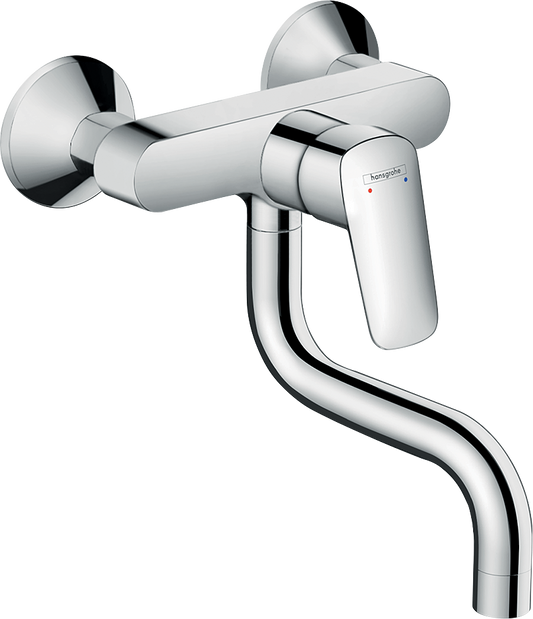 Hansgrohe Logis M31 Spültischmischer 1jet, Wandmontage (chrom)