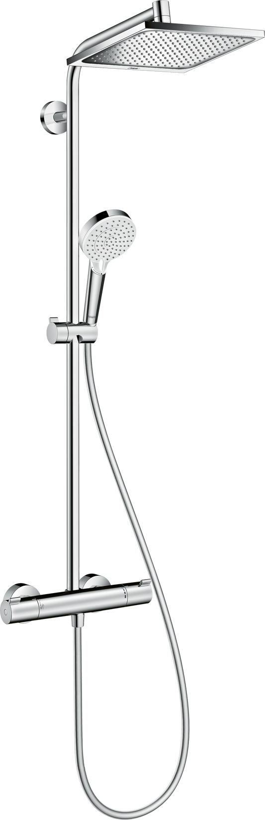 Hansgrohe Crometta E Showerpipe 240 EcoSmart mit Thermostat (chrom)
