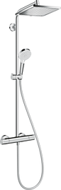 Hansgrohe Crometta E Showerpipe 240 EcoSmart mit Thermostat (chrom)
