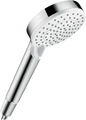 hansgrohe Crometta Vario EcoSmart Handbrause, 5,7 l/min (weiß/chrom)