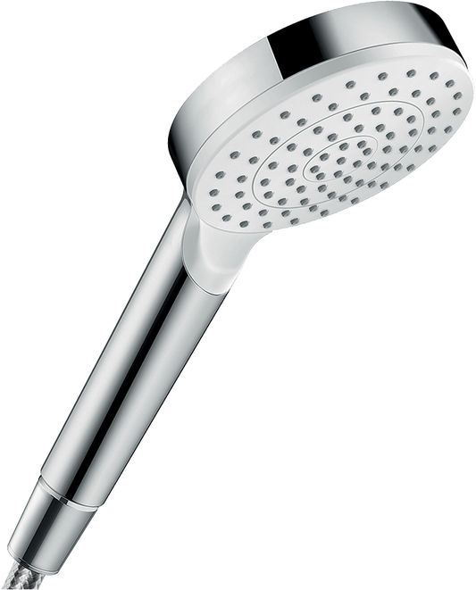 hansgrohe Crometta Handbrause 1jet EcoSmart 6 l/min (weiß/chrom)