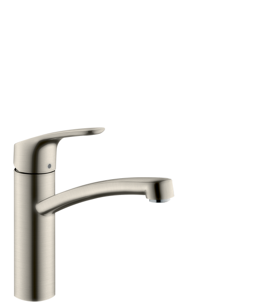 Hansgrohe Focus M41 Spültischmischer 160 1jet (Edelstahl-Optik)