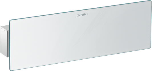 Hansgrohe FixFit Porter 300 Brausehalter mit Schlauchanschluss und Ablage (chrom)