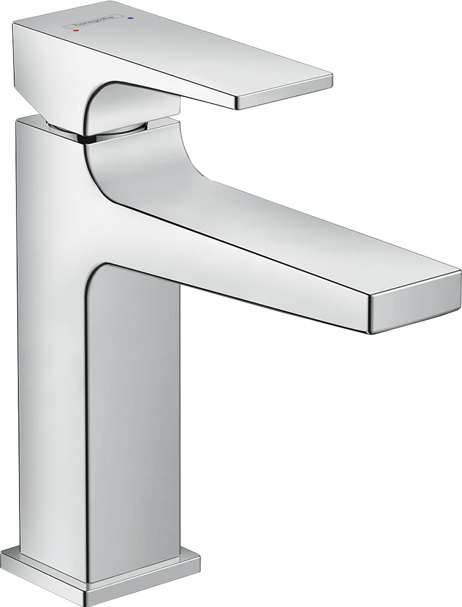 Hansgrohe Metropol Waschtischmischer 110 mit Zugstangen-Ablaufgarnitur (chrom)