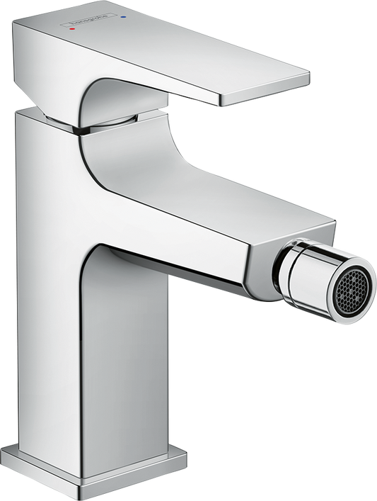 Hansgrohe Metropol Bidetmischer mit Push-Open Ablaufgarnitur (chrom)