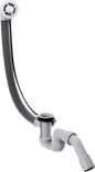 hansgrohe Flexaplus Grundset Wannenab- und Überlaufgarnitur mit flexiblem Überlaufschlauch