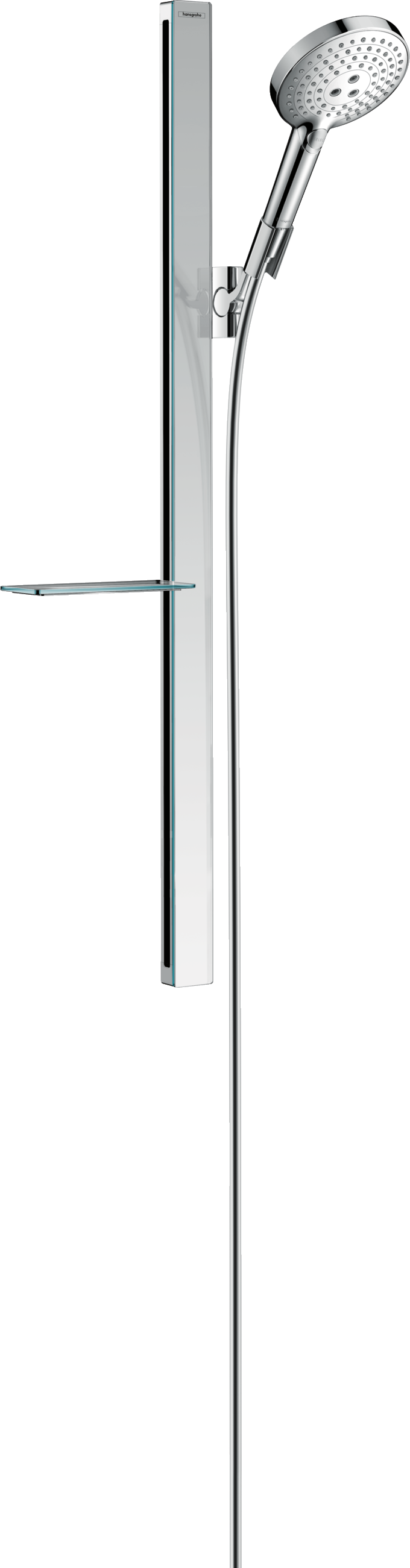 Hansgrohe Raindance Select S 120 3jet Brauseset mit Brausestange Unica E 90 cm (chrom)