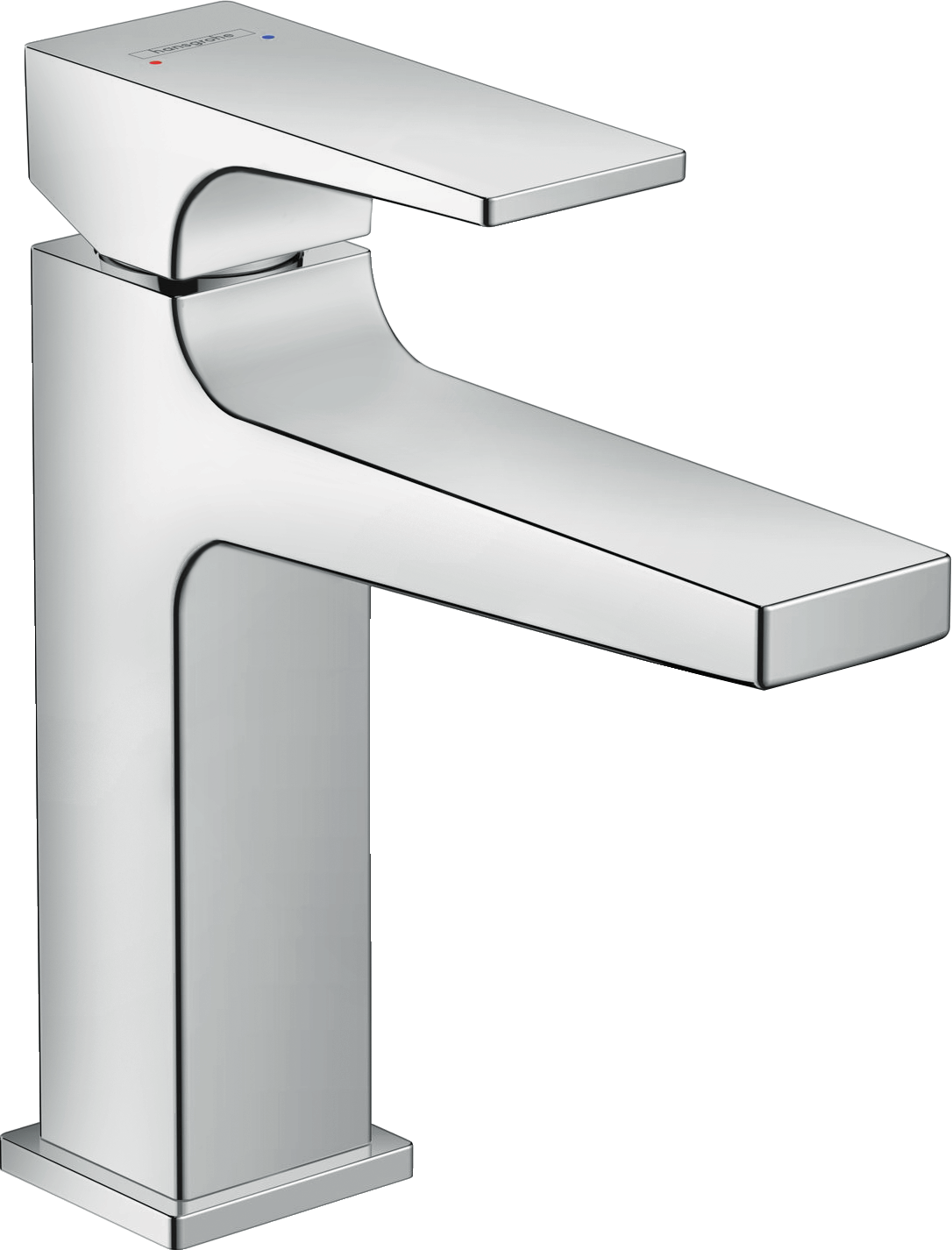 Hansgrohe Metropol Waschtischmischer 110 mit Zugstangen-Ablaufgarnitur (chrom)