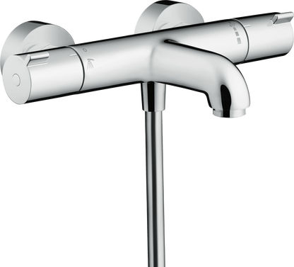 Hansgrohe Ecostat 1001 CL Thermostat-Wannenmischer Aufputz für 2 Verbraucher (chrom)