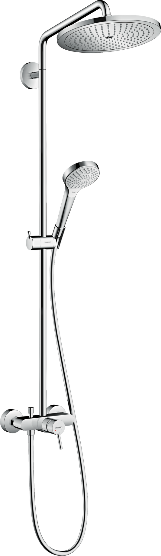 Hansgrohe Croma Select S Showerpipe 280 mit Einhebelmischer (chrom)