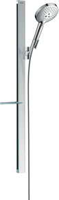 Hansgrohe Raindance Select S 120 3jet Brauseset mit Brausestange Unica E 90 cm (chrom)