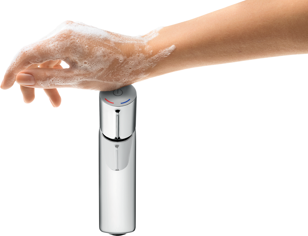 Hansgrohe Talis Select E Waschtischmischer 110 ohne Ablaufgarnitur (chrom)
