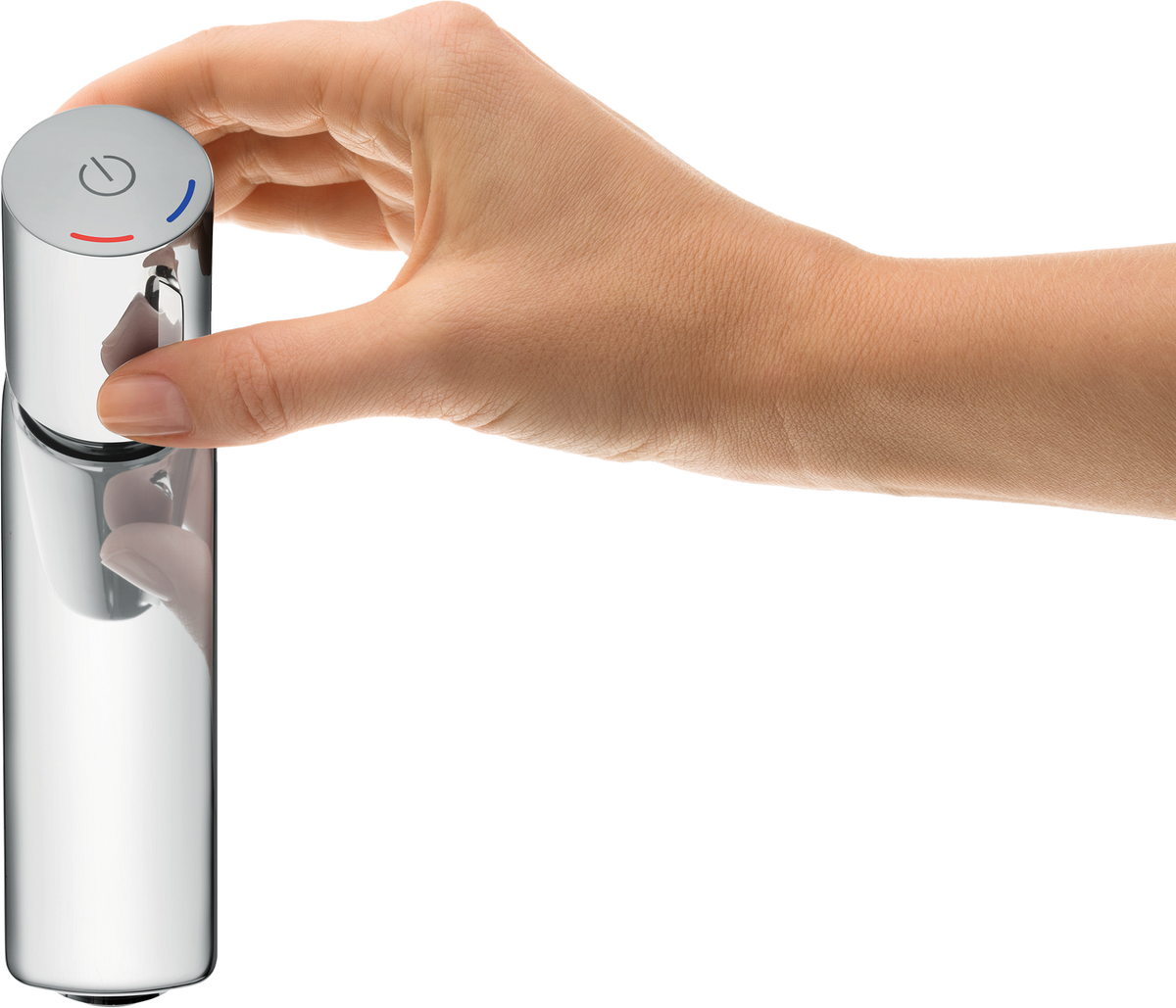 Hansgrohe Talis Select E Waschtischmischer 110 ohne Ablaufgarnitur (chrom)