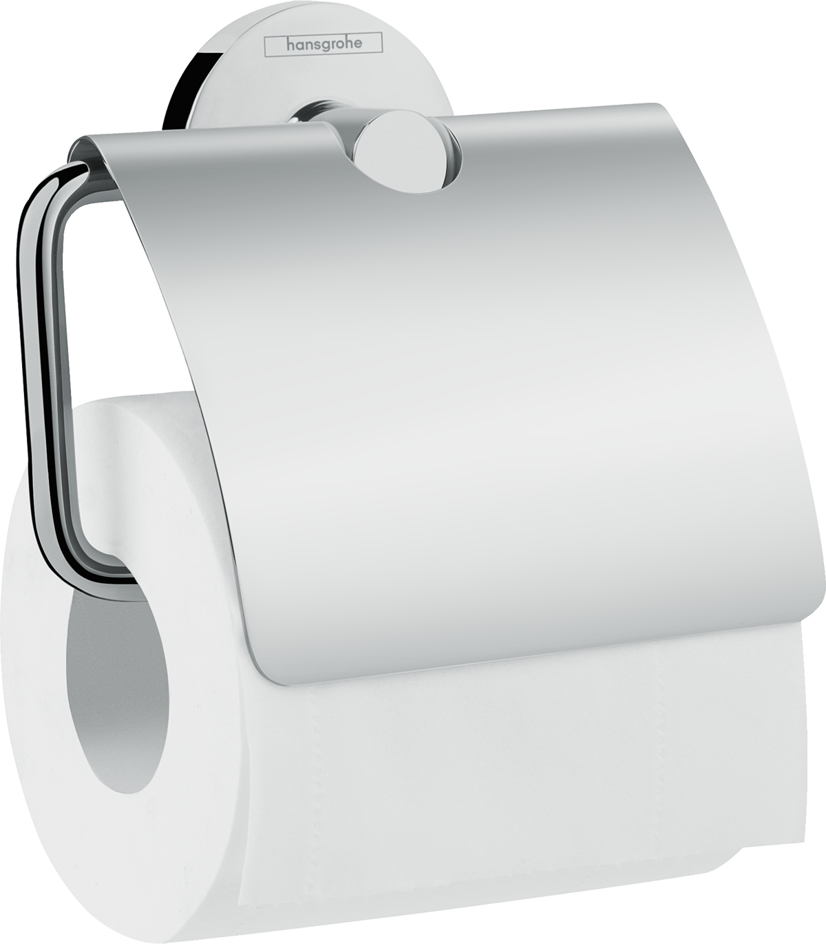 hansgrohe Logis Universal Papierrollenhalter mit Deckel (chrom)