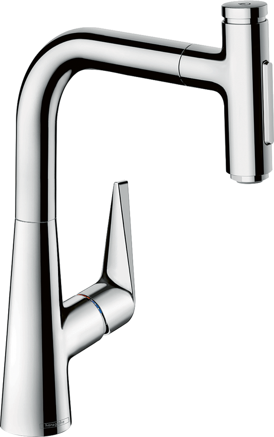 Hansgrohe Talis Select M51 Spültischmischer 220 mit Ausziehbrause 2jet und sBox (chrom)