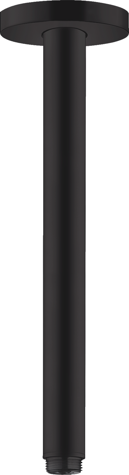 Hansgrohe Deckenanschluss S DN15, 300 mm (mattschwarz)
