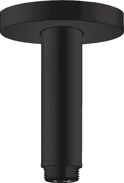 Hansgrohe Decken-Anschlussstück S DN 15, 100 mm (mattschwarz)