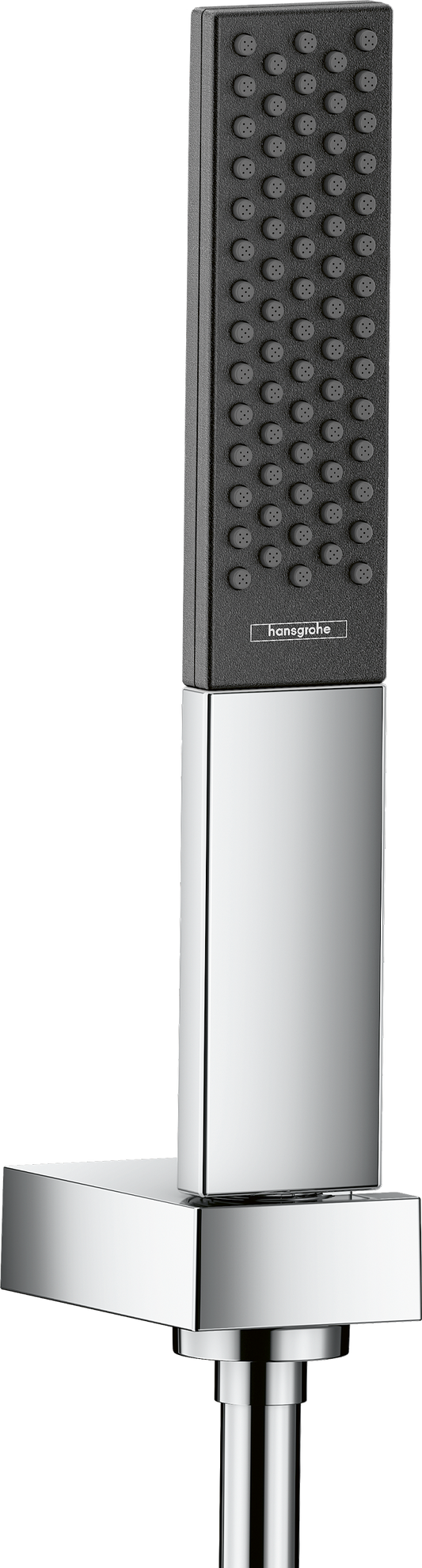 Hansgrohe Rainfinity 100 1jet Brauseset mit Porter Brausehalter und Brauseschlauch 1250 mm (chrom)