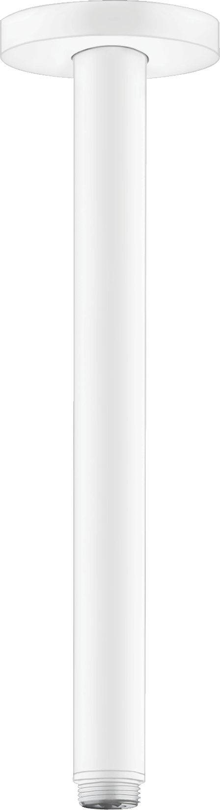 Hansgrohe Deckenanschluss S DN15, 300 mm (mattweiß)