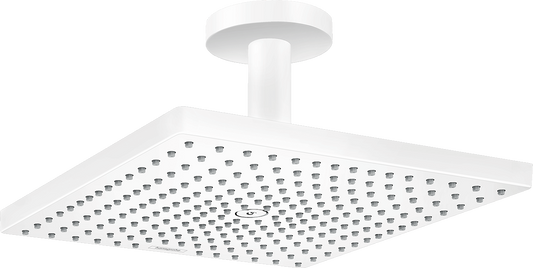 Hansgrohe Raindance E Kopfbrause 300 1jet mit Deckenanschluss 158 mm (mattweiß)