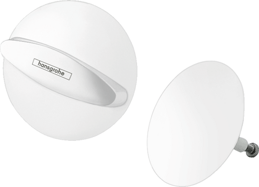 hansgrohe Flexaplus Fertigset Ab- und Überlaufgarnitur (mattweiß)